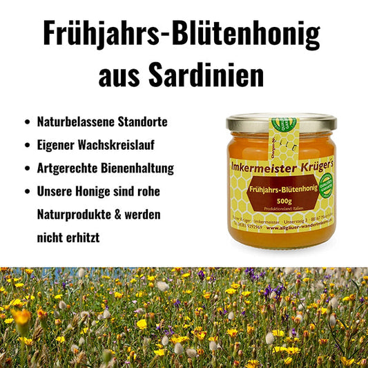 Frühjahrs-Blütenhonig 500g