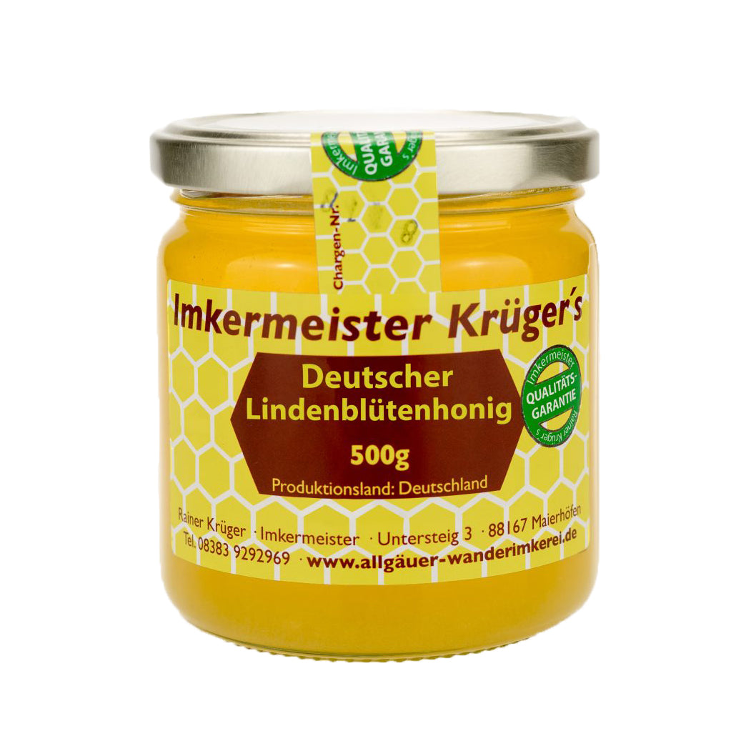 Deutscher Lindenblütenhonig 500g