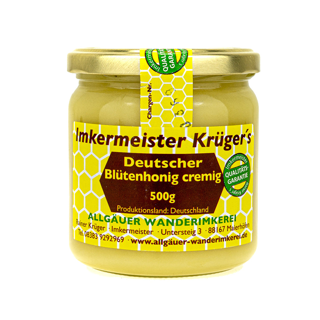 Deutscher Blütenhonig cremig 500g