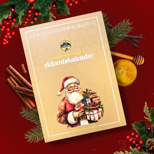 Imkermeister Krüger's Adventskalender 2025 mit natürlichen Honigprodukten, Allgäuer Wanderimkerei