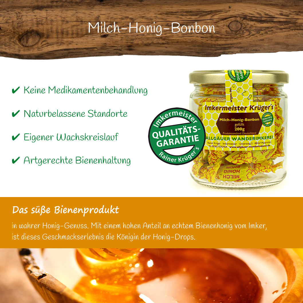 Honig Milch Bonbon 200g