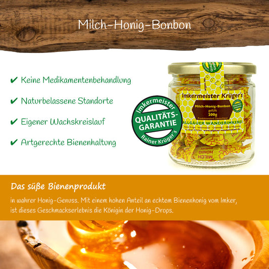 Honig Milch Bonbon 200g