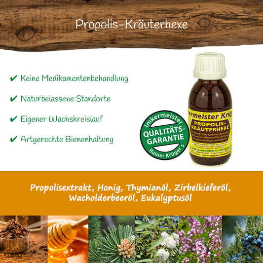 Propolis-Kräuterhexe 125ml