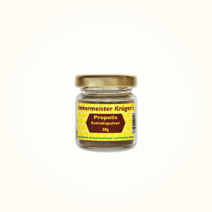 Propolis-Extraktpulver 20g von der Allgäuer Wanderimkerei
