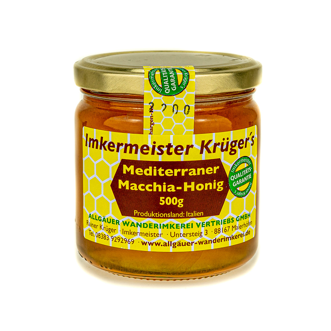 Mediterraner Macchiahonig 500g