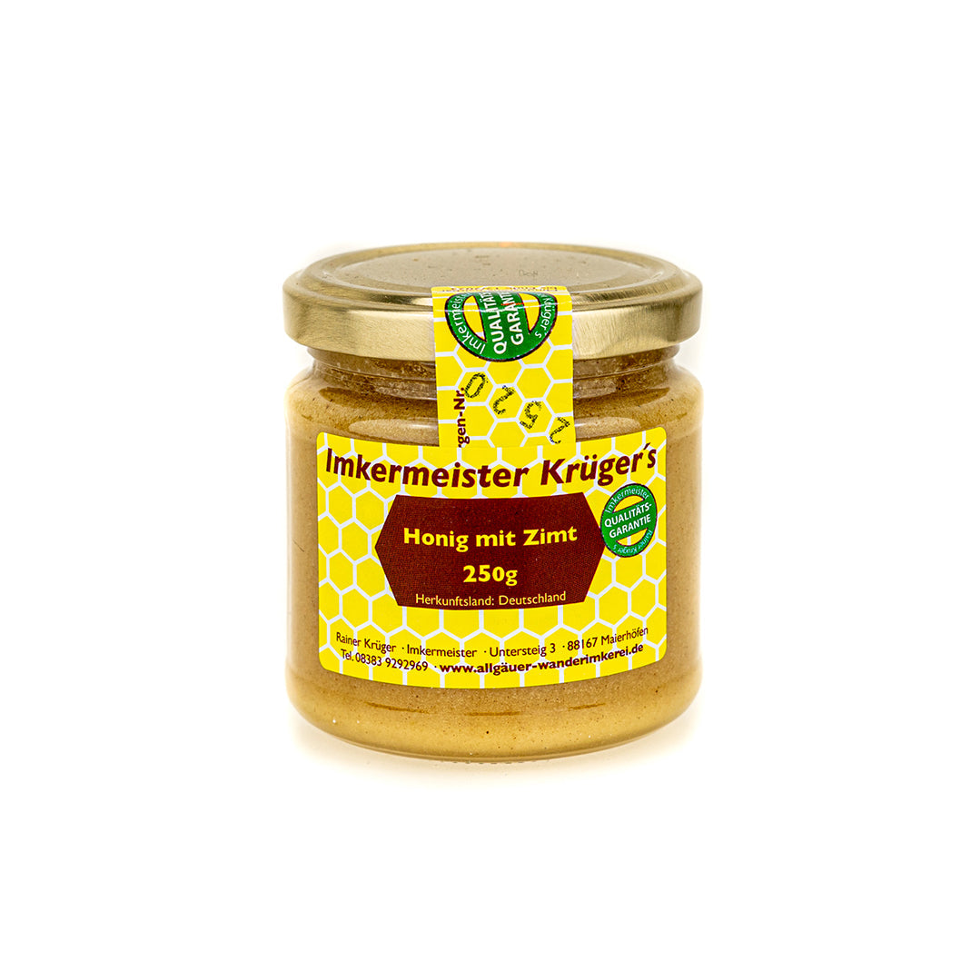 Honig mit Zimt 250g