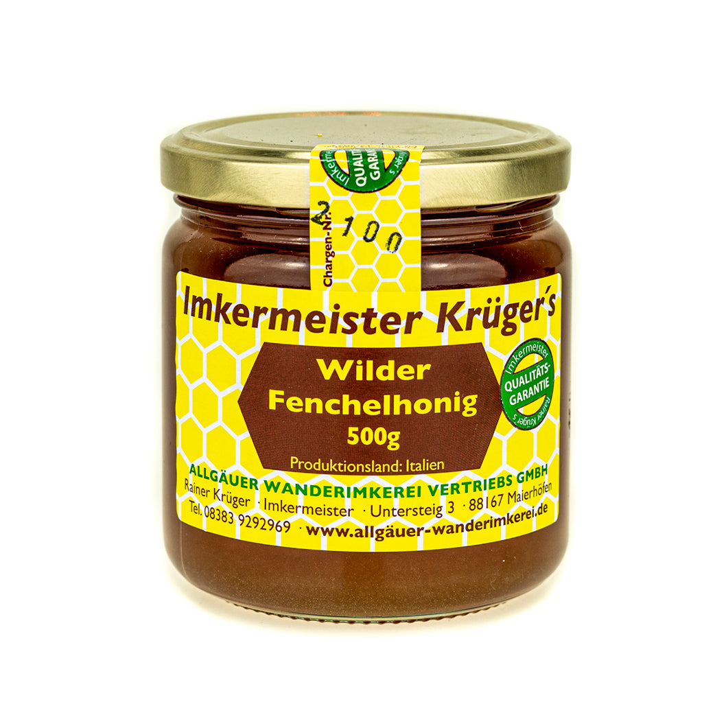 Wilder Fenchelhonig 500g