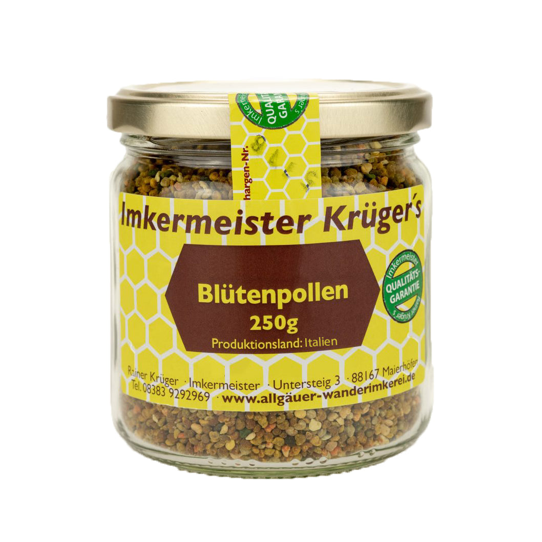 Italienischer Blütenpollen (erntefrisch tiefgefroren) 250g