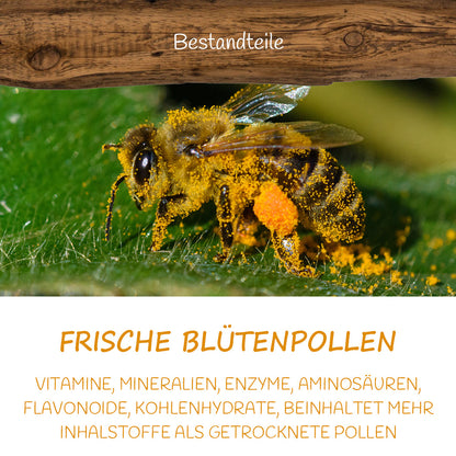 Italienischer Blütenpollen (erntefrisch tiefgefroren) 250g