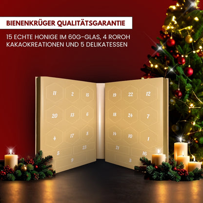 Imkermeister Krüger's Adventskalender 2025 mit natürlichen Honigprodukten, Allgäuer Wanderimkerei
