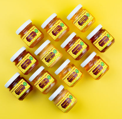 Gutes Dutzend Honigprobierset mit 12 verschiedenen Honigsorten zu je 60g von der Allgäuer Wanderimkerei