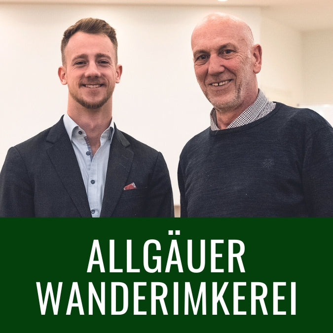 Elias Bauer und Rainer Krüger von der Allgäuer Wandeimkerei