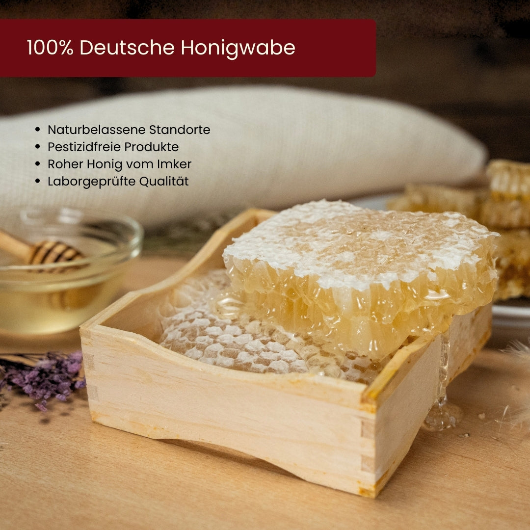 Deutsche Honigwabe in Geschenkbox