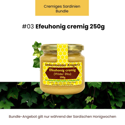 Cremiges Sardinien-Bundle mit Natternkopfhonig cremig 250g, Korianderhonig cremig 500g, Distelhonig cremig 500g und GRATIS Honig mit echter Bourbon-Vanille 250g von der Allgäuer Wanderimkerei, nur für kurze Zeit_05
