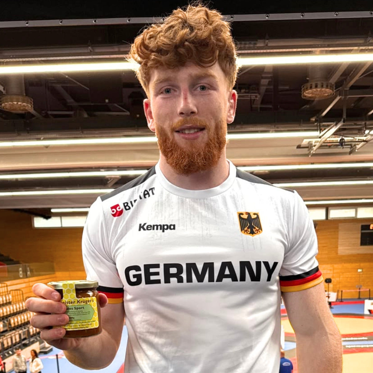 Darius Kiefer empfielt HERCULES Sport von der Allgäuer Wanderimkerei