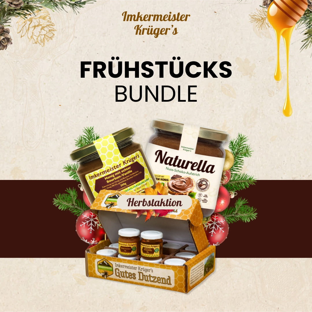 Das große Frühstücks-Bundle mit Honig und Naturella von der Allgäuer Wanderimkerei