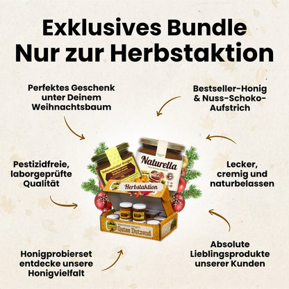 Das große Frühstücks-Bundle mit Honig und Naturella von der Allgäuer Wanderimkerei