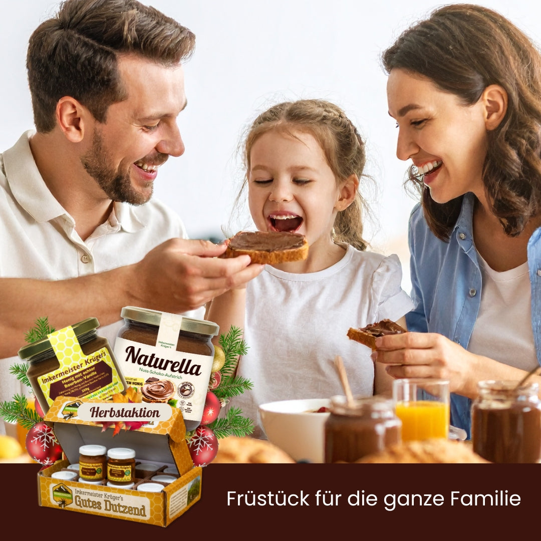 Das große Frühstücks-Bundle mit Honig und Naturella von der Allgäuer Wanderimkerei