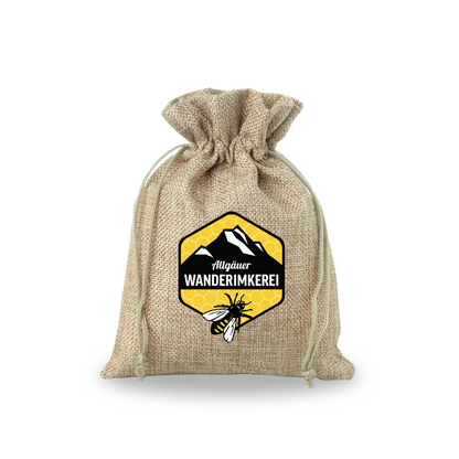 Geschenksäckchen mit „Allgäuer Wanderimkerei“
