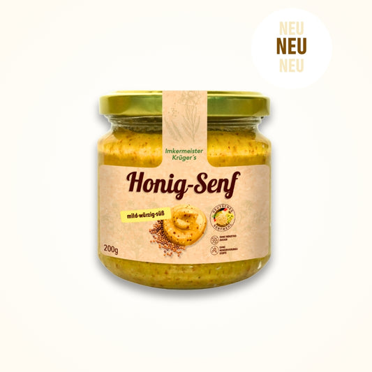 Leckerer Honig-Senf 200g von der Allgäuer Imkerei, Ohne Industriezucker und Konservierungsstoffe