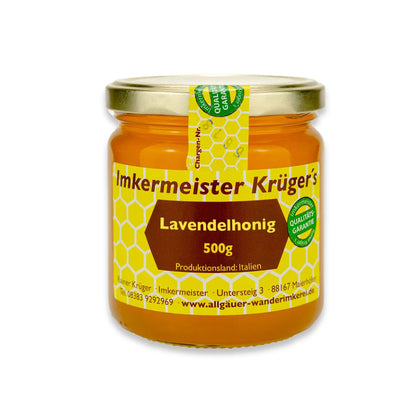 Lavendelhonig (500g) aus Italien von der Allgäuer Wanderimkerei