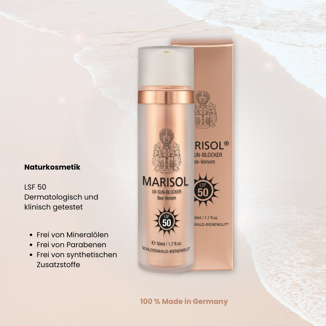 MARISOL® UV-Sun-Blocker LSF 50 von der Allgäuer Wanderimkerei