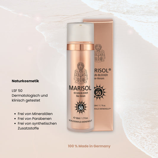 MARISOL® UV-Sun-Blocker LSF 50 von der Allgäuer Wanderimkerei