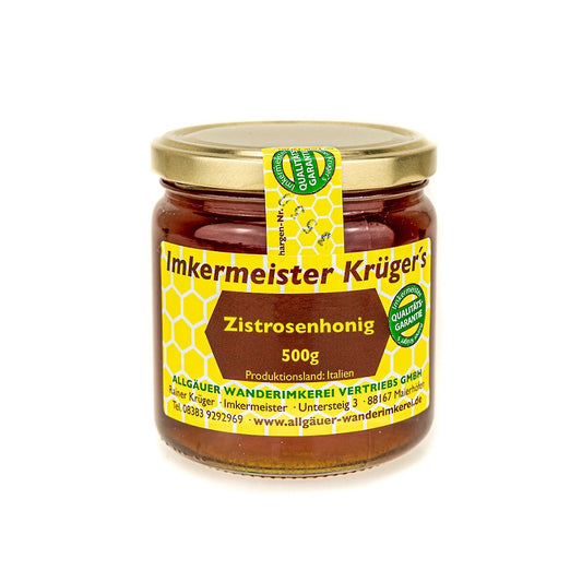Zistrosenhonig 500g aus Italien von der Allgäuer Wanderimkerei