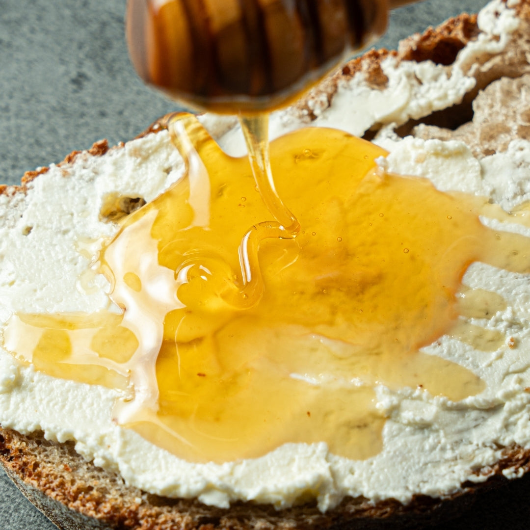 Leckerer Frühjahrs-Blütenhonig 500g aus Italien von der Allgäuer Wanderimkerei, Nahaufnahme