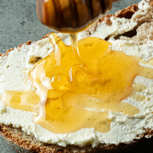 Leckerer Frühjahrs-Blütenhonig 500g aus Italien von der Allgäuer Wanderimkerei, Nahaufnahme
