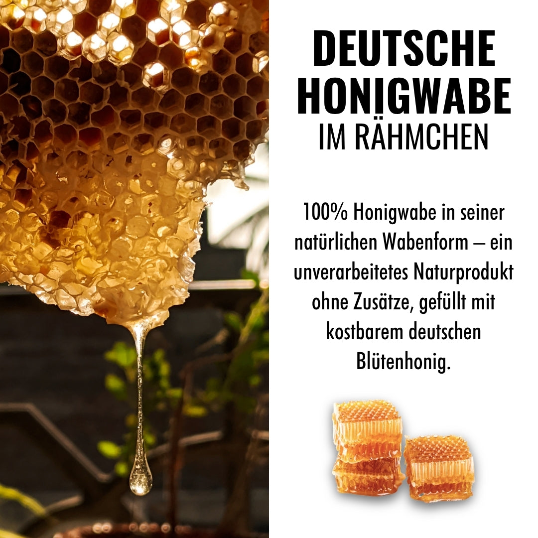 Deutschen Honigwabe 2kg im Rähmchen, von der Allgäuer Wanderimkerei, limitierte Auflage, 2026 frische Ernte_02