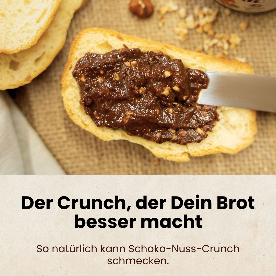 NATURELLA Probier-Set mit Naturella 200g und Naturella Crunchy 200g von der Allgäuer Wanderimkerei, Naturella-Brot mit Crunch