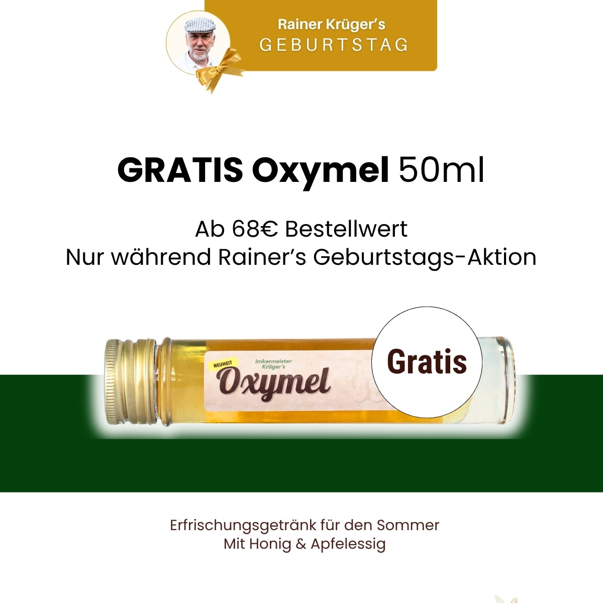 Spare 11% auf 2 x HERCULES Sport zur Geburtstagsaktion von Imkermeister Rainer Krüger von der Allgäuer Wanderimkerei, plus 2 Bestellgeschenke_05