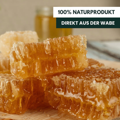 Sardische Honigwabe 2 kg, Limitierte Edition 2026 Ernte von der Allgäuer Wanderimkerei, 100% Naturprodukt