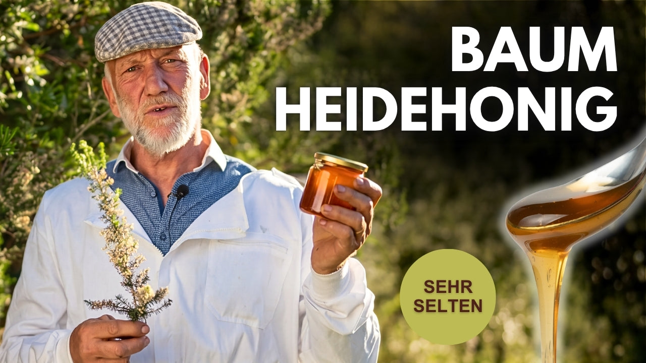 Video laden: Baum-Heidehonig aus Sardininien von der Allgäuer Wanderimkerei