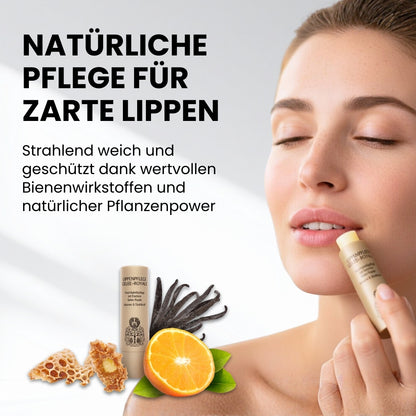 Valentinstag-Geschenk für sie, Serum-Royal Bienengift-Serum 30 ml, Heiße Liebe Honig 250g, Lippenpflege Gelee Royal 4,8g, Geschenksäckchen Ich liebe Dich von der Allgäuer Wanderimkerei